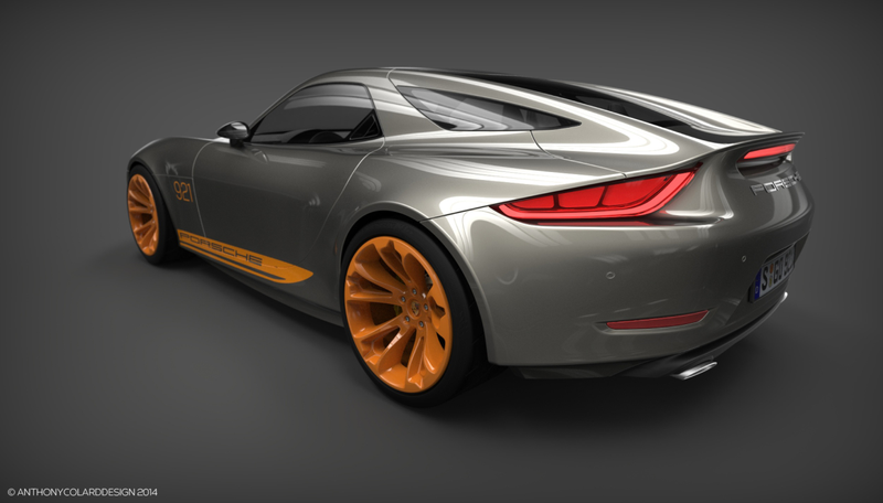 Illustration for article titled This Is What A Modern Porsche 928 Could Look Like